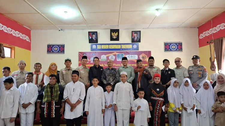 Penuh Haru, SLB Negeri Kebayakan Berbagi Kebahagiaan Sambut Ramadan